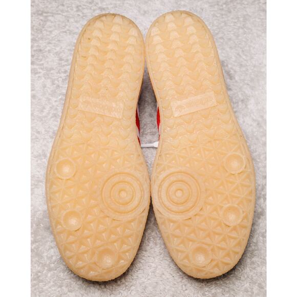 Adidas Sambae White Red Gum Platform Sneakers Samba Womens Size 10 ID0438 - Picture 5 of 15